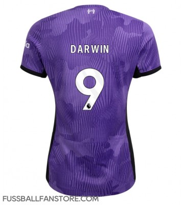 Liverpool Darwin Nunez #9 Replik 3rd trikot Damen 2023-24 Kurzarm